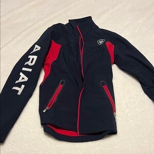 Ariat Navy and Red Performance Jacket